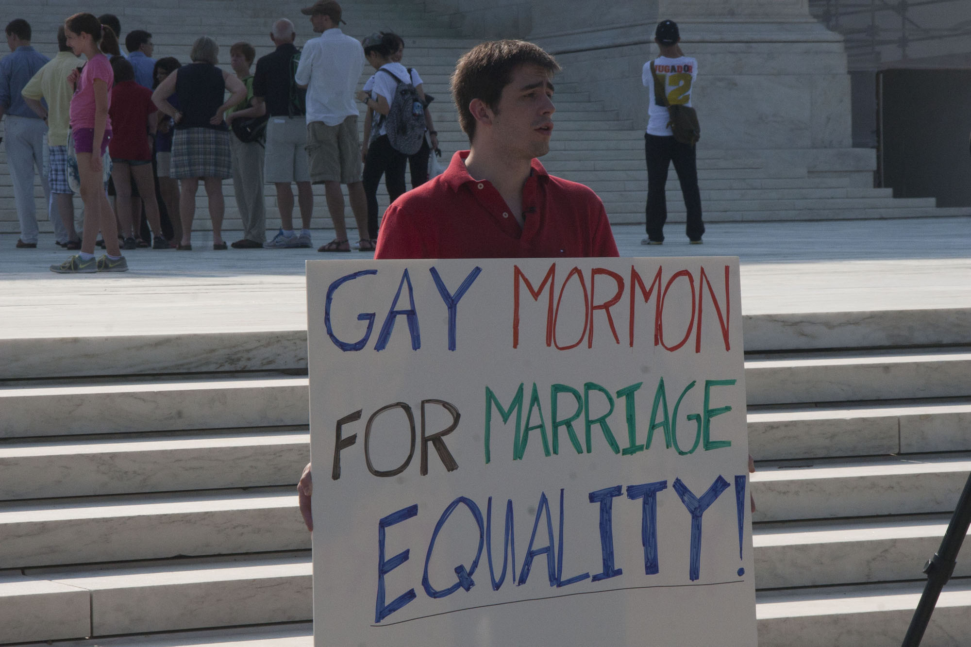 Advocates at Supreme Court ahead of same-sex marriage rulings pic