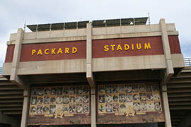 Arizona State's baseball team has used Packard Stadium for four decades.