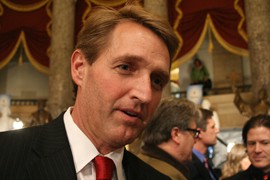 The president's call for comprehensive immigration reform has to be preceded by secure borders, said Rep. Jeff Flake, R-Mesa, who said the State of the Union did not do enough to address the nation's 