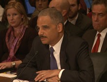 In November testimony to a Senate committee, Attorney General Eric Holder said that Operation Fast and Furious - which let guns 