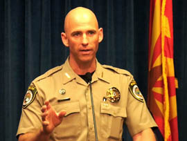Pinal County Sheriff Paul Babeu is the fourth openly gay or bisexual candidate seeking a congressional seat in Arizona this year.