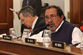 Rep. Raul Grijalva, D-Tucson, supported the bill that would let Mountainaire homeowners buy a small parcel of national forest land but wanted to know how the $20,000 price tag was derived.