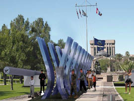 A rendering of the planned memorial.