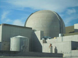 A containment building at Palo Verde Nuclear Generating Station is shown in this 2011 photo.