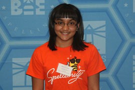 Sumaita Mulk, who won the Arizona Spelling Bee, was competing for the first time this year at the national level when she went to the Scripps National Spelling Bee in the Washington area.