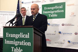 Carlos Moran of the National Hispanic Christian Leadership Conference speaks about the need for comprehensive immigration reform based on Christian values.