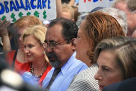 Rep. Raul Grijalva, D-Tucson, joined most other House Democrats who walked out Thursday rather than vote on a motion to hold Attorney General Eric Holder in contempt over the investigation into the botched Operation Fast and Furious 