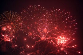 Weather and wildfire officials said Arizona is in a state of “extreme” fire danger this week in advance of expected monsoon rains. Officials can't stop local governments from fireworks displays, but are urging people to use caution and common sense.