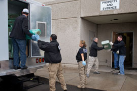 State and federal police took part in a December operation that netted 870 pounds of marijuana and the arrest of two men, one U.S. citizen and one Mexican. State officials said 287(g) agreements helped make such operations with federal officials possible.