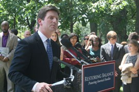 Phoenix Mayor Greg Stanton was back in Washington urging Congress to take a balanced, bipartisan approach to budget cuts that are scheduled to hit on Jan. 2 under the so-called 