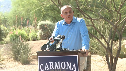 Republican Senate nominee Jeff Flake and his Democratic opponent, Richard Carmona, have a similar remaining campaign budget in their race to replace outgoing Arizona Sen. Jon Kyl. Cronkite News reporter <b>Corbin Carson</b> has the story.