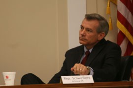 Rep. David Schweikert, R-Scottsdale, accuses the Obama administration of scare tactics over the looming debt-limit, saying the county has options that will allow it it avoid default without having to raise the limit.