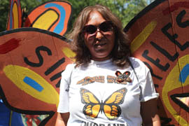 Maria Cruz, an illegal immigrant who rode the Undocu-bus from Phoenix, said she was inspired to take part in the demonstration by her children, who are eligible for the Obama administration's program offering deferred action for many young people. At a protest in Charlotte, N.C., she said the program should be available to more people.