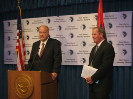 Arizona Attorney General Tom Horne said that one of his personal ideals is the avoidance of 
