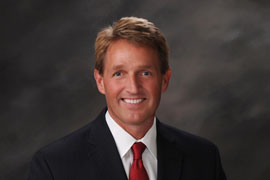 Rep. Jeff Flake, R-Mesa, is considered the frontrunner in the campaign to replace retiring Sen. Jon Kyl, R-Ariz.