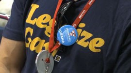 Democratic delegation officially supported the party's platform on gay marriage and illegal immigration today at the Democratic National Convention in Charlotte, N.C. Cronkite News reporters <b>Liz Kotalik</b> and <b>Vaughn Hillyard</b> have the story.