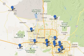 Click on the interactive map above to find out about early voting locations and hours.