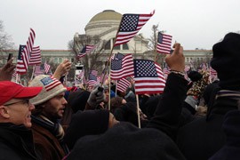 Scenes from President Barack Obama's second inauguration, captured by Cronkite News Service reporters Connor Radnovich, Michelle Peirano and Mary Shinn and the Richmond Times-Dispatch's Dean Hoffmeyer.