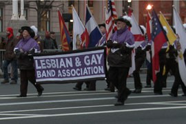 The Lesbian and Gay Band Association, making its second appearance in an inaugural parade for President Barack Obama, included several musicians from Arizona.