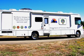 After two years of sitting in Chinle, a veterans mobile health clinic hits the road Tuesday to provide health care to veterans in rural Pinon on the Navajo Nation. The mobile clinic will help make healthcare more accessible care to the 2,000 veterans on the reservation.