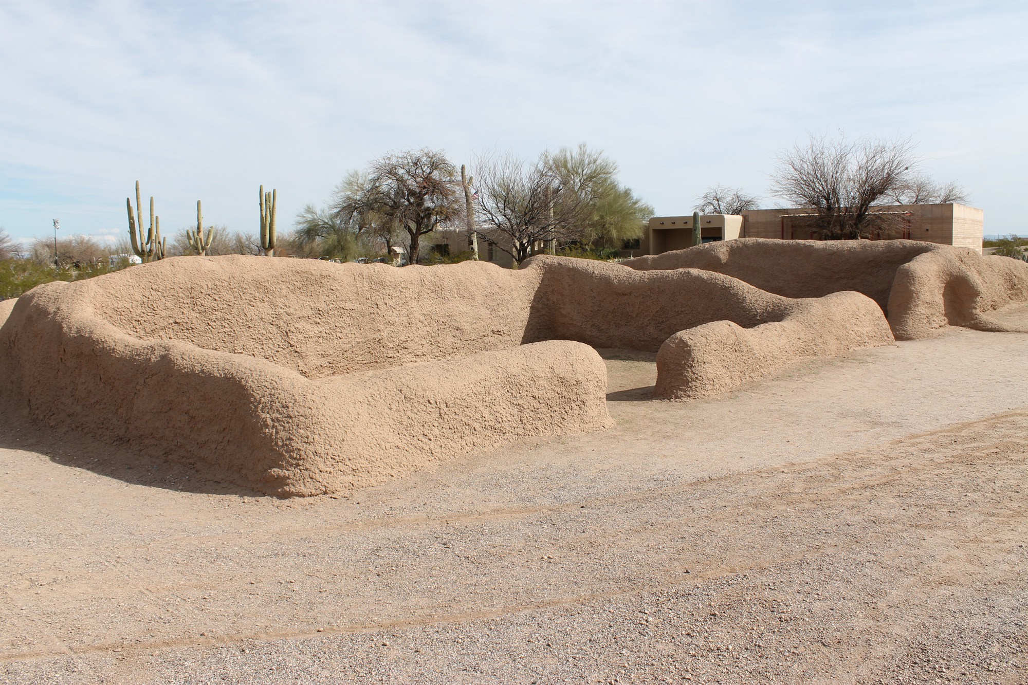 These mud huts were part of a Hohokam farming community that thrived along the Gila River for nearly 1,000 years.