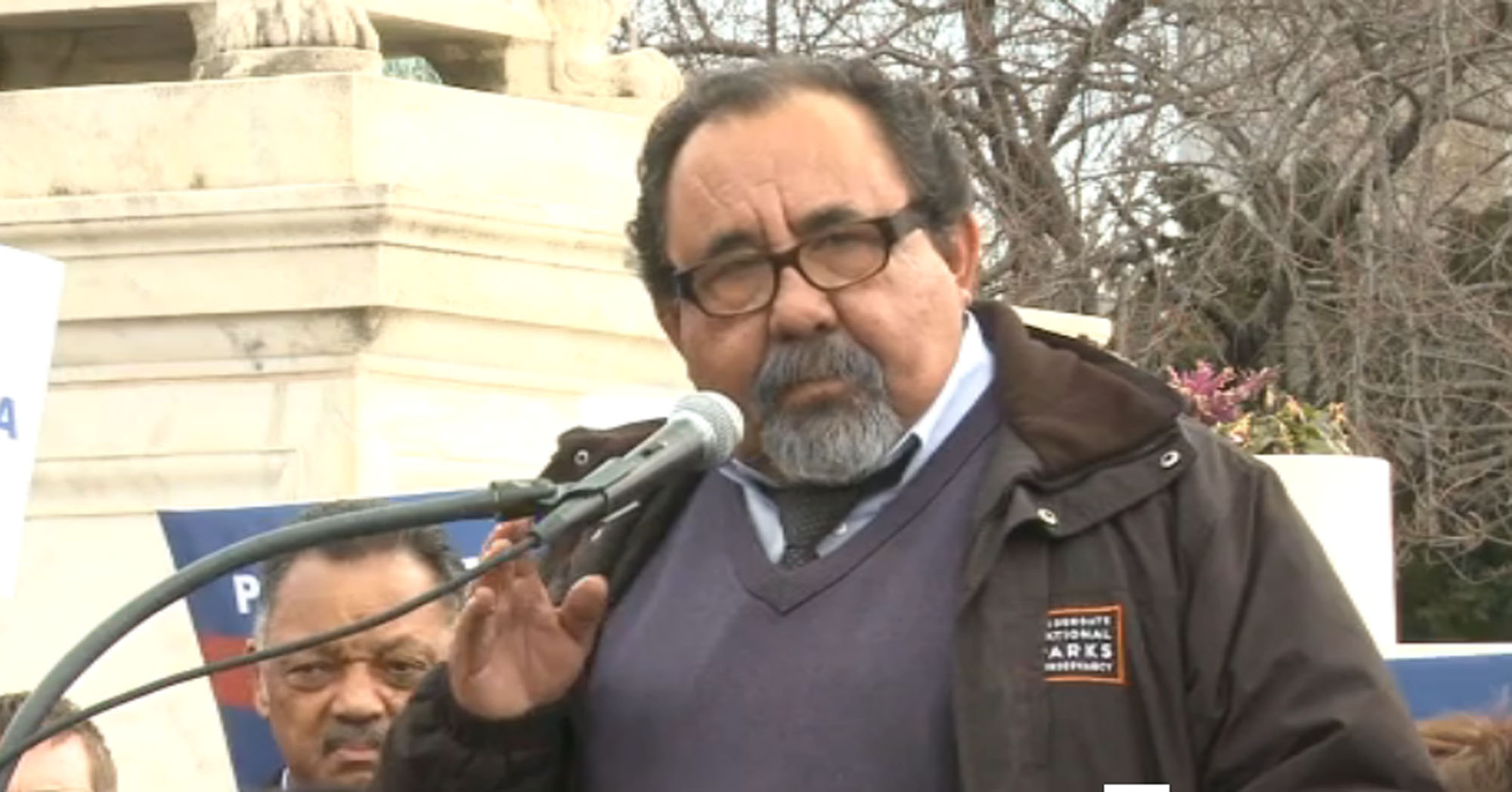 Rep. Raul Grijalva, D-Tucson, shown after the February arguments in Shelby v. Holder, when he said the country has not moved past the voting discrimination that the Voting Rights Act aims to prevent.
