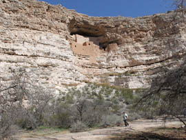 About 500,000 people each year visit Montezuma Castle National Monument in the Verde Valley. A recent National Park Service study says visitors nationwide have an economic impact in the billions of dollars annually.