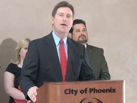 Phoenix Mayor Greg Stanton said upcoming gun buyback events will get unwanted firearms off the street.