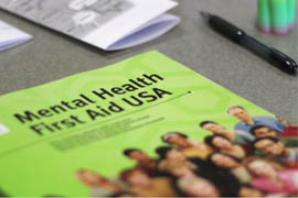 Experience sights and sounds from a Mental Health First Aid training session in Tucson.