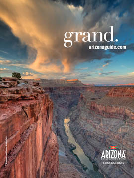 This advertisement was part of the Arizona Office of Tourism's latest national campaign promoting Arizona.