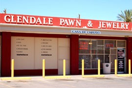 The popularity of pawnshop-based television shows, combined with a tough economy, have helped make businesses like Glendale Pawn and Jewelry popular, says shop employee Kirby Brown.
