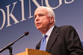After visiting with Syrian opposition leaders, Sen. John McCain, R-Ariz., said this week that the U.S. must get involved in supporting the rebels or face further instability in the region and further suffering for the Syrian people.