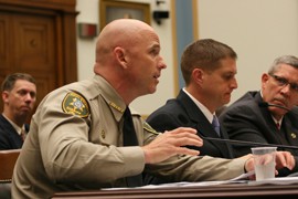 Pinal County Sheriff Paul Babeu told the House Judiciary Committee that a Senate immigration reform bill does not provide enough border security, and that he supports a tougher House bill instead.