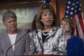 Rep. Jackie Speier, D-Calif., called Rep. Trent Franks' bill to ban abortions after 20 weeks the 