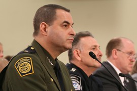 Border Patrol Chief Michael Fisher defended his agency to a House subcommittee, testifying that the border is more secure because of more agents on the ground and better technology in the field.