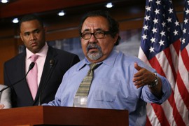 Rep. Raul Grijalva, D-Tucson, joined other Democrats pushing for a comprehensive immigration reform plan. Democrats said they need around 25 Republican votes to pass the Senate's immigration bill.