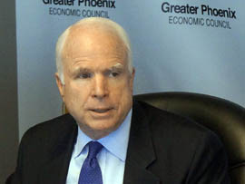 U.S. Sen. John McCain, R-Ariz., said there is strong, broad-based support for reforming U.S. immigration policy.