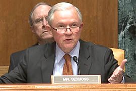 Sen. Jeff Sessions, R-Ala., said ''tax more, spend more, borrow more'' budgeting would not help the economy, as Republicans and Democrats traded barbs at a Senate Budget Committee hearing. Cronkite News reporter <b>John Genovese</b> has the story.