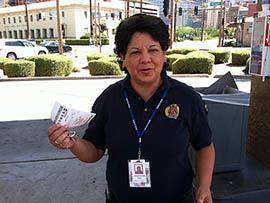 Catherine Ramirez, a security guard, says she plays Powerball for the big jackpots. The head of the Arizona Lottery says two record Powerball jackpots contributed to a record-breaking year in fiscal 2013.