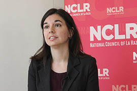 Laura Vazquez, senior immigration legislation analyst for the National Council of La Raza, believes there is support in Congress for comprehensive immigration reform.