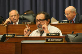 Like many Democrats on the committees the held Wednesday's hearing, Rep. Raul Grijalva, D-Tucson, accused Republicans of using the park service as a scapegoat to distract from Congress' failure to pass a budget to keep government open.