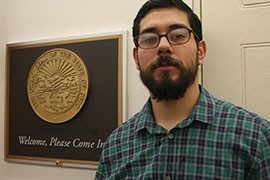 Jesus Magana, an Air Force veteran, said he has a personal reason to join the group that came to urge House Speaker to allow a vote on comprehensive immigration reform: His sister is currently in the midst of a deportation proceeding.