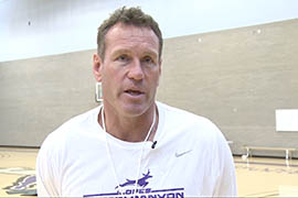 Dan Majerle, preparing for his first season as Grand Canyon University's basketball coach, said the school's move to Division I was part of his decision to take the job.