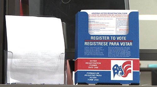 People who have registered to vote federally but not through the state may not have enough proof of citizenship to vote in Arizona in the 2014 elections. Cronkite News reporter <b>Amanda Lane</b> has the story.
