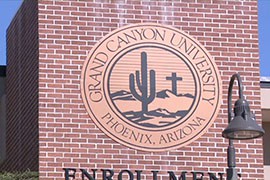 Grand Canyon University is one of the for-profit universities in Arizona that would be affected by the proposed U.S. Department of Education regulations that could cost schools access to federal student aid if they don't meet certain benchmarks.