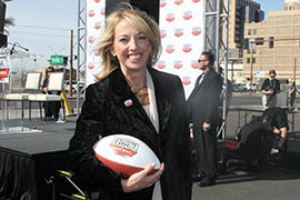 Jay Parry, president and CEO of the Arizona Super Bowl Host Committee, said the goal of events in Phoenix is creating a 