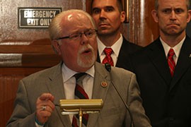 Rep. Ron Barber, D-Tucson, said it is crucial to keep the A-10 Warthog flying in Tucson and across the nation because it is 