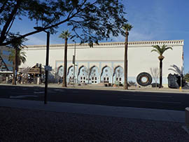 In the early 1990s, the Arizona Mining and Mineral Museum moved from the Arizona State Fairgrounds to the former El Zaribah Shrine Auditorium near the State Capitol.