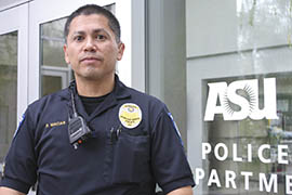 Sgt. Daniel Macias, a spokesman for the Arizona State University Police Department, said the school requested 70 M-16s to equip all of its officers. He said the weapons would be used only in a worst-case scenario.