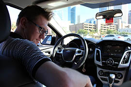Arizona State University student Will Sowards said that before installing an update to his car's voice activation system, it would frequently process his voice commands incorrectly.